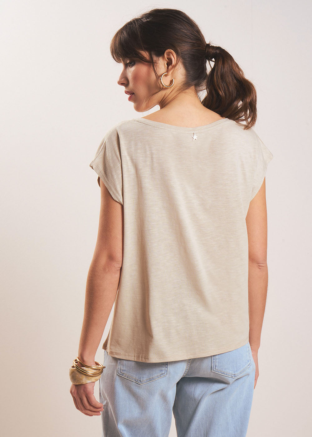 TAMIA T-shirt col bateau - 3 - Sud Express - Sud Express