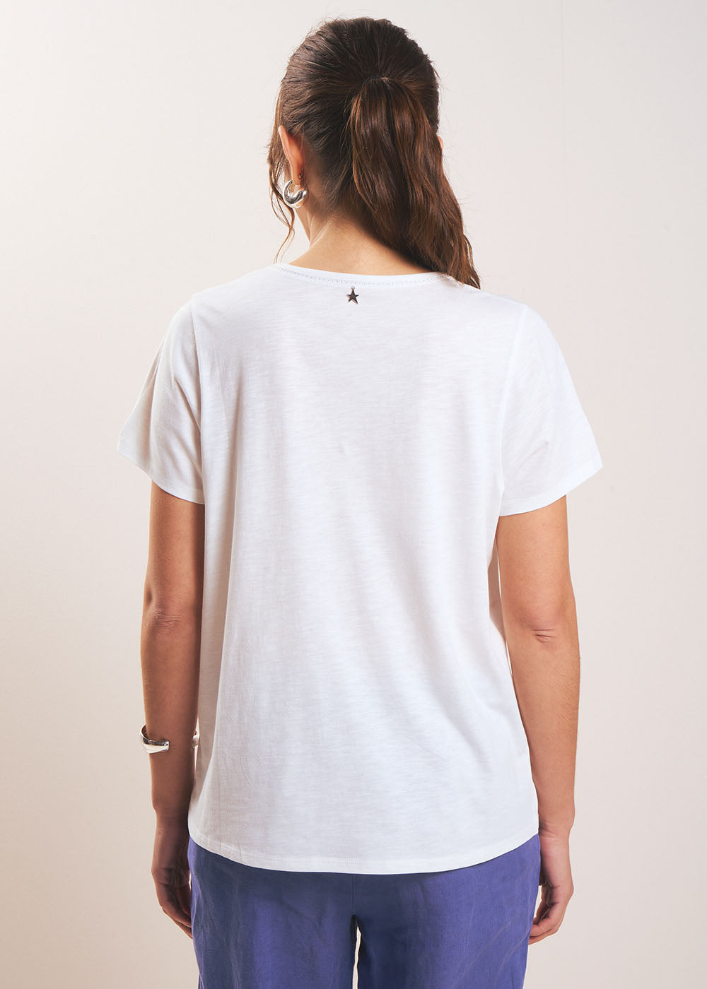 THEI T-shirt col V - 3 - Sud Express - Sud Express