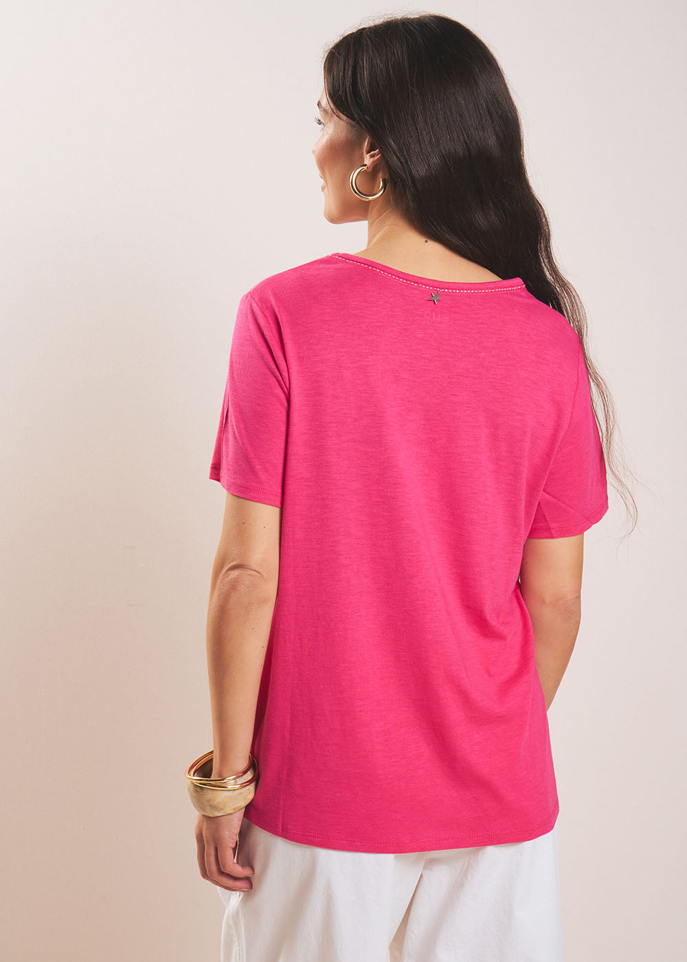 THEI T-shirt col V - 3 - Sud Express - Sud Express