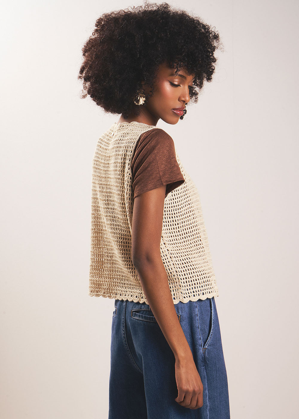 GILOUY Gilet en crochet - 3 - Sud Express - Sud Express