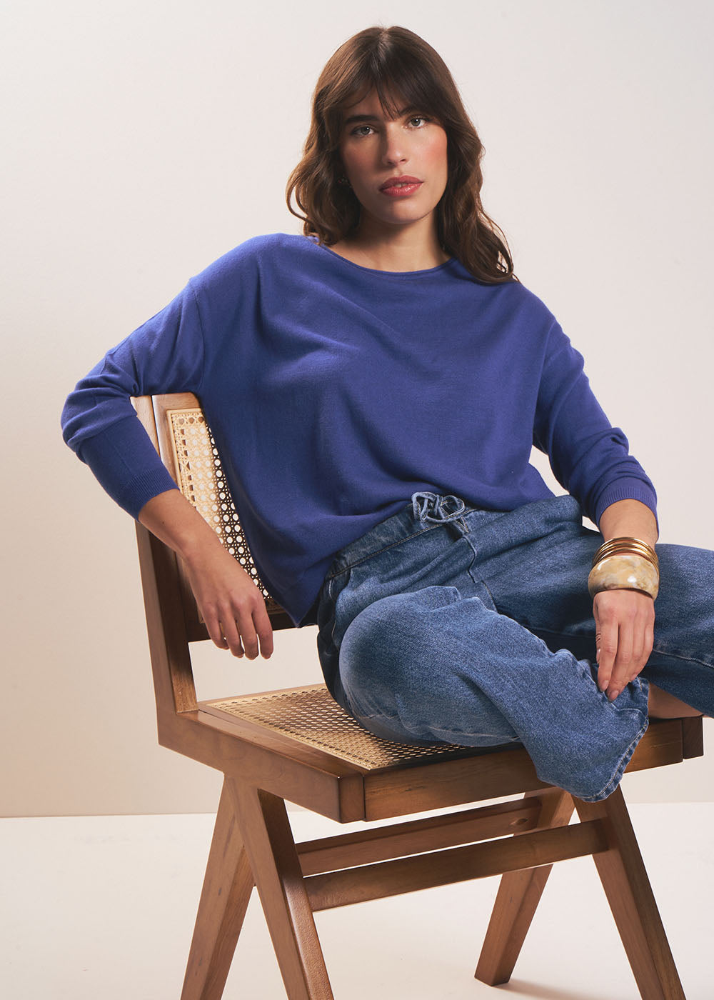 MYLANO Pull col bateau oversized - 1 - Sud Express - Sud Express