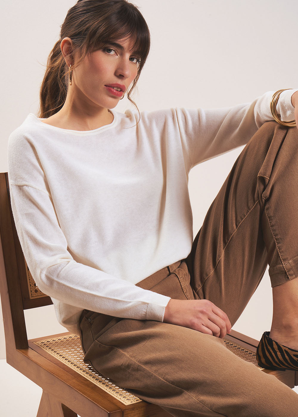 Pull col bateau oversized - Sud Express - 1 - Sud Express