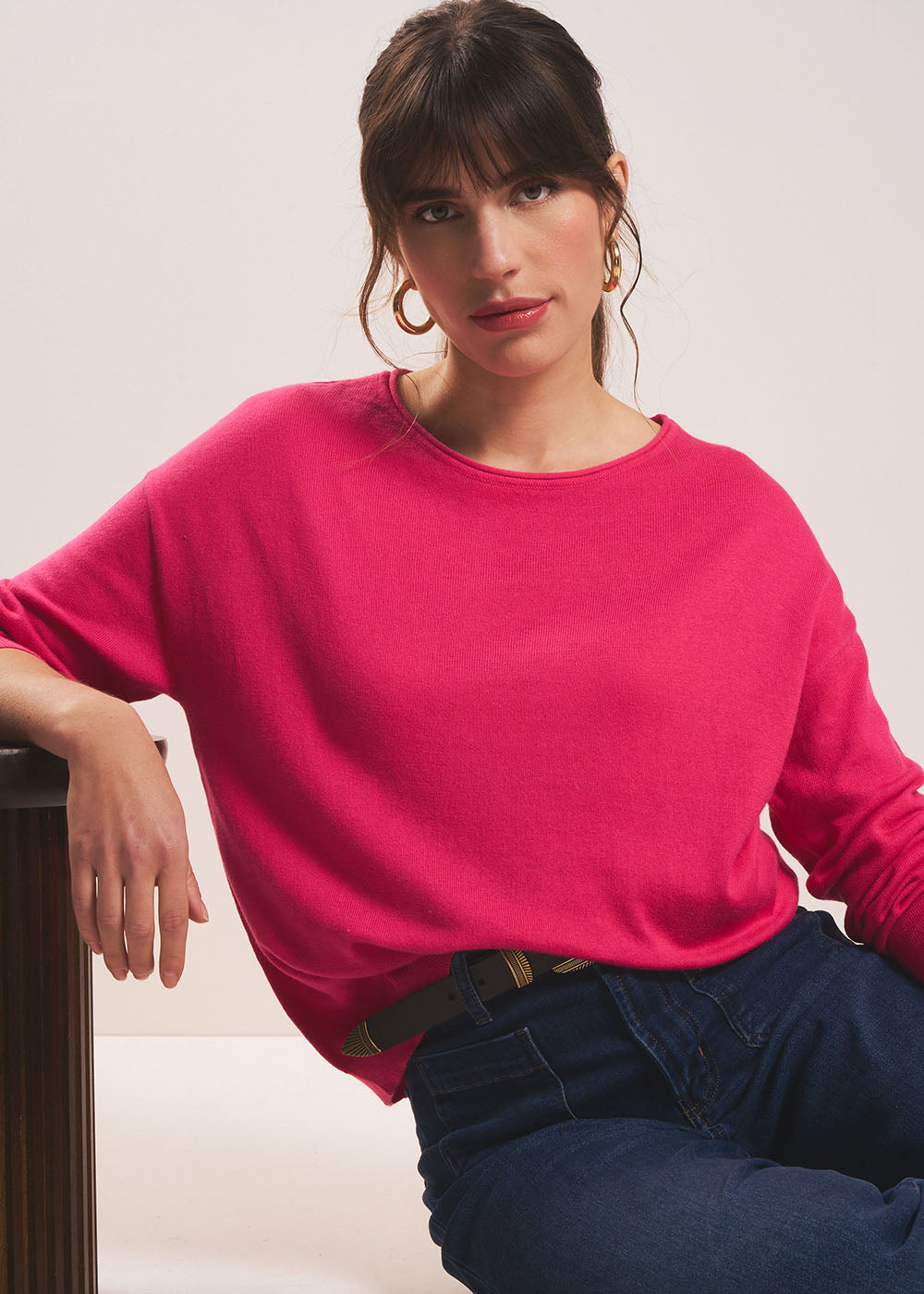 MYLANO Pull col bateau oversized - 1 - Sud Express - Sud Express