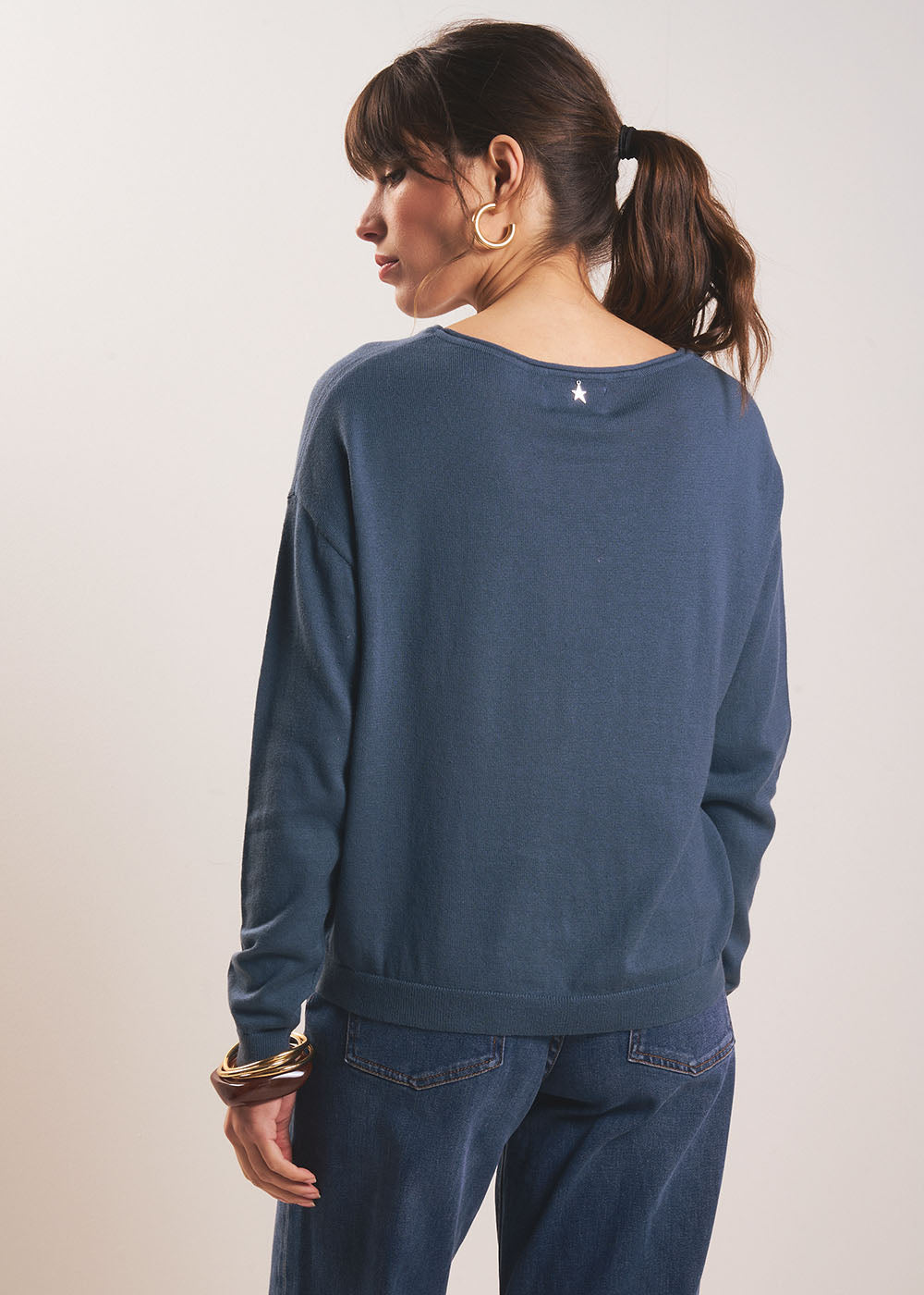 Pull col bateau oversized - Sud Express - 3 - Sud Express