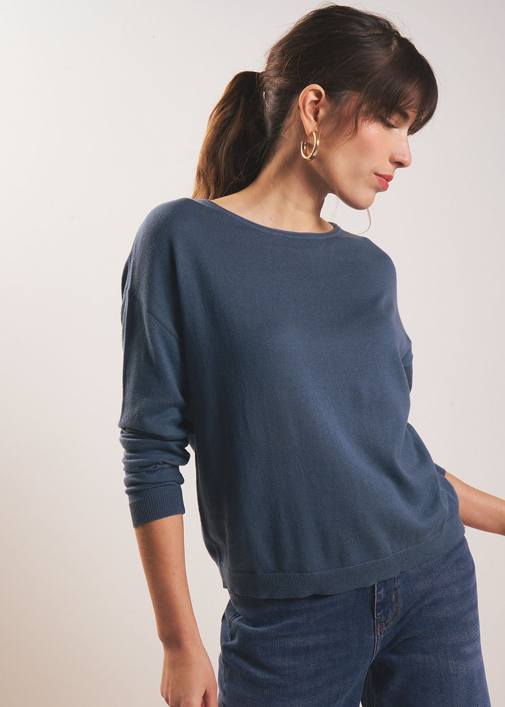 Pull col bateau oversized - Sud Express - 4 - Sud Express