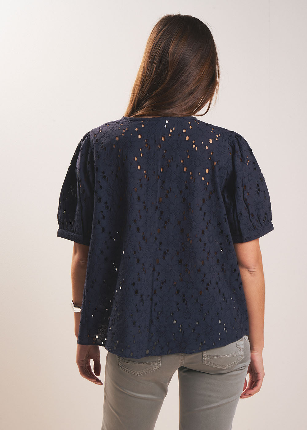 CLEIA Chemisier broderies anglaises - 3 - Sud Express - Sud Express