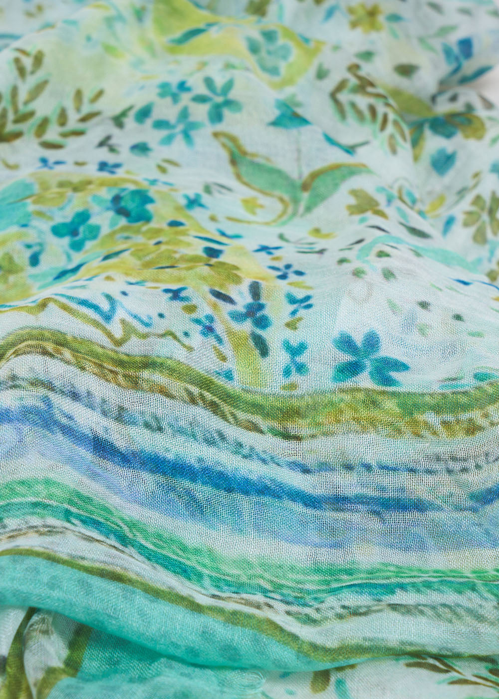 FADILI Foulard imprimé carré - 2 - Sud Express - Sud Express