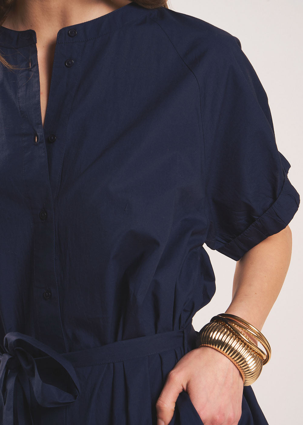 Robe chemise ceinturée - Sud Express - 2 - Sud Express