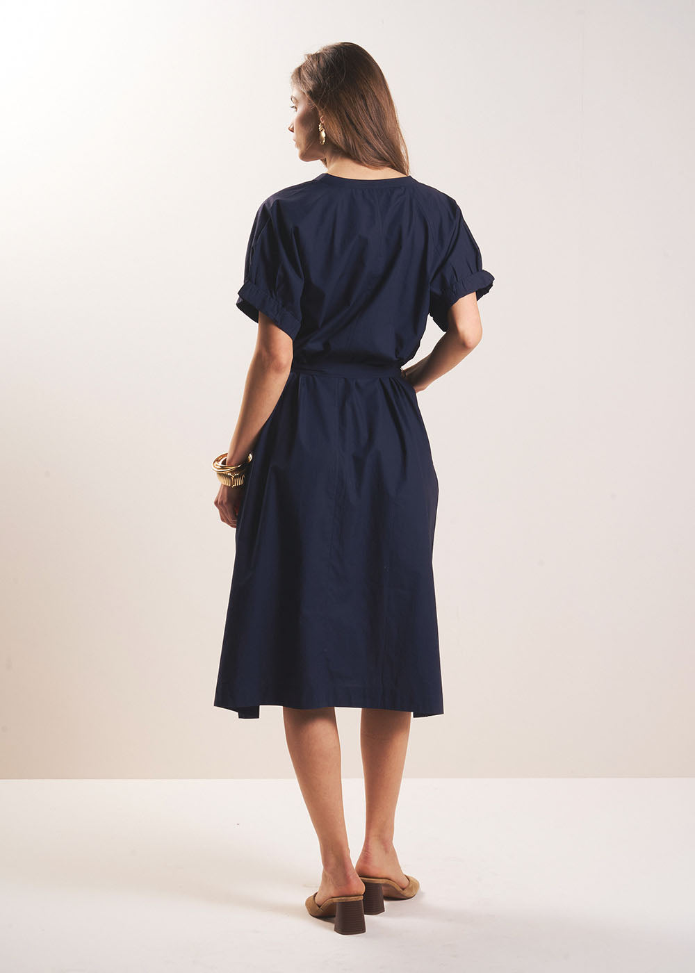 Robe chemise ceinturée - Sud Express - 3 - Sud Express