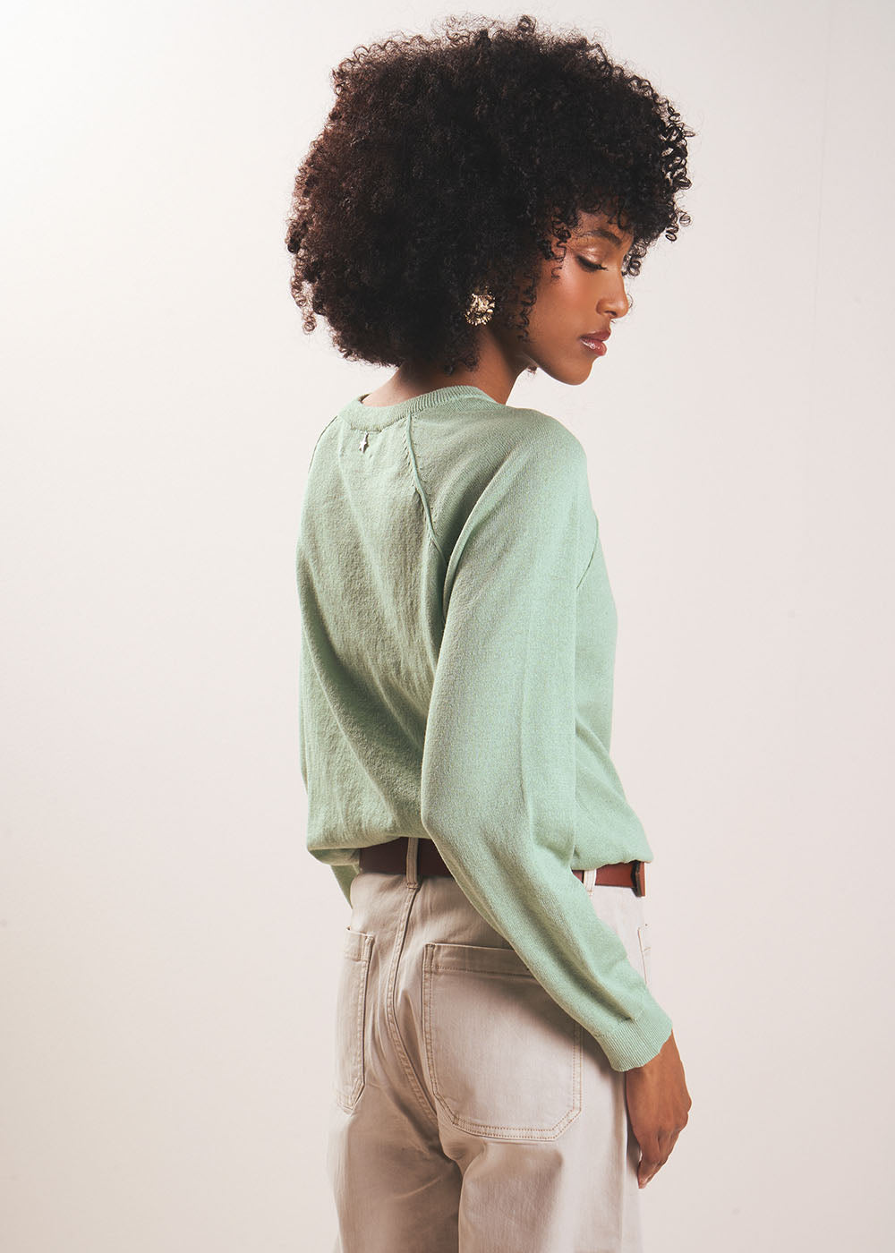 MARTINAY Pull col rond coupe ajustée - 3 - Sud Express - Sud Express