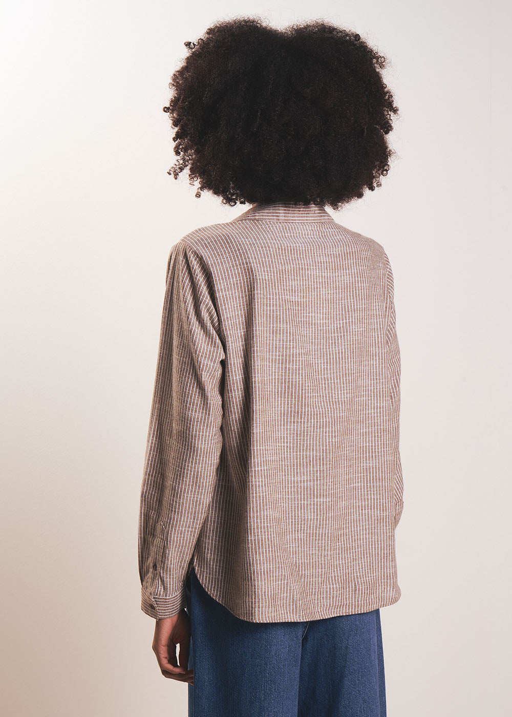 TOMILA  Blouse fluide à col tunisien - 3 - Sud Express - Sud Express