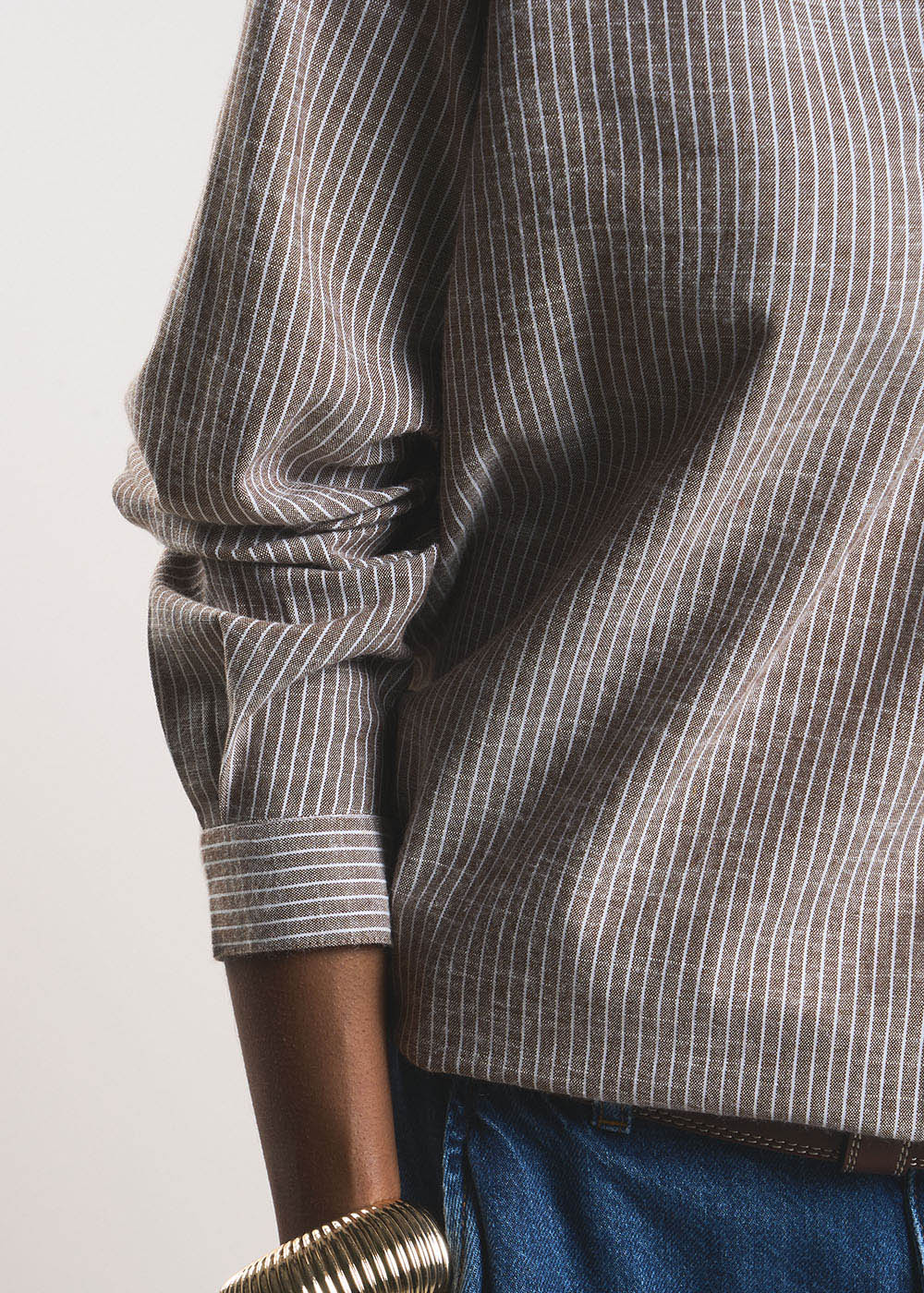 TOMILA  Chemise fluide à col tunisien - 4 - Sud Express - Sud Express