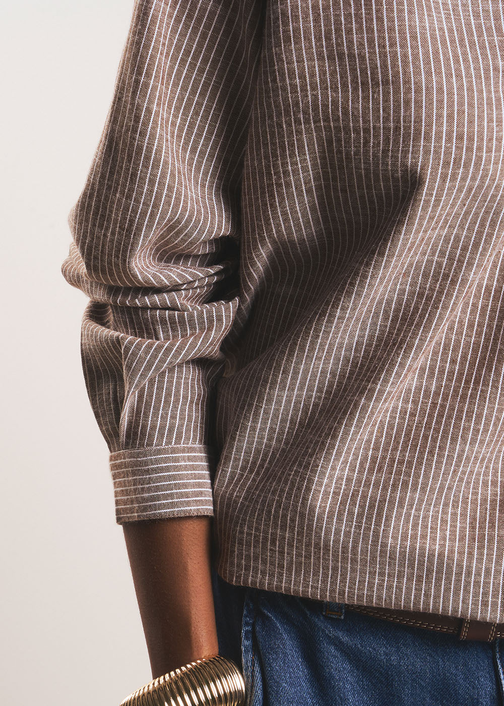 TOMILA  Chemise fluide à col tunisien - 4 - Sud Express - Sud Express