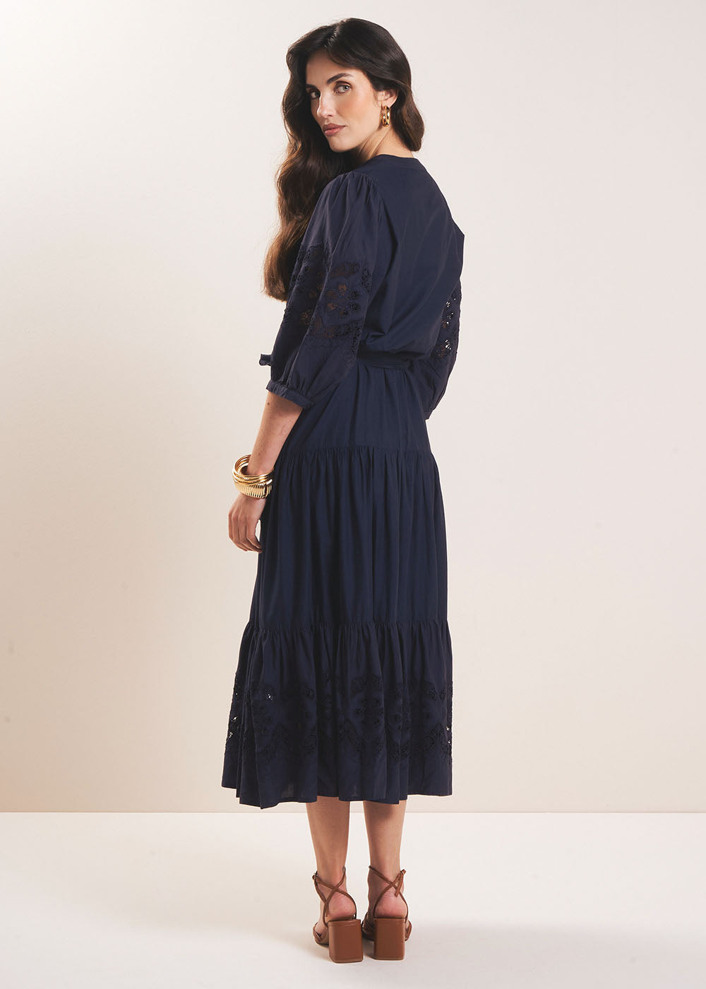 ROCKLINE Robe en voile de coton brodée - 3 - Sud Express - Sud Express