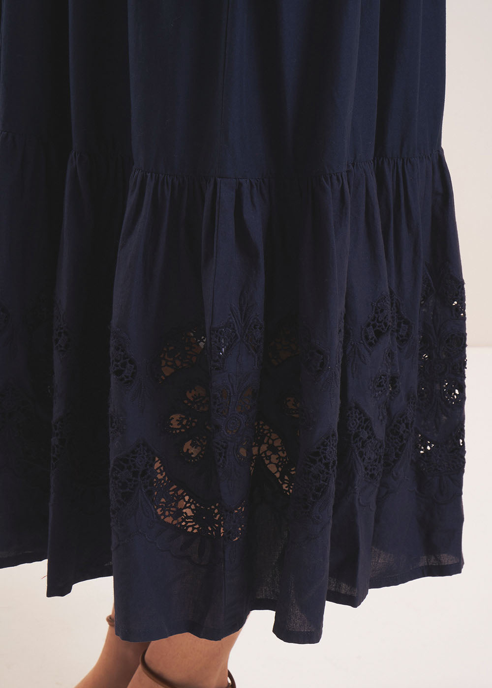 ROCKLINE Robe en voile de coton brodée - 4 - Sud Express - Sud Express