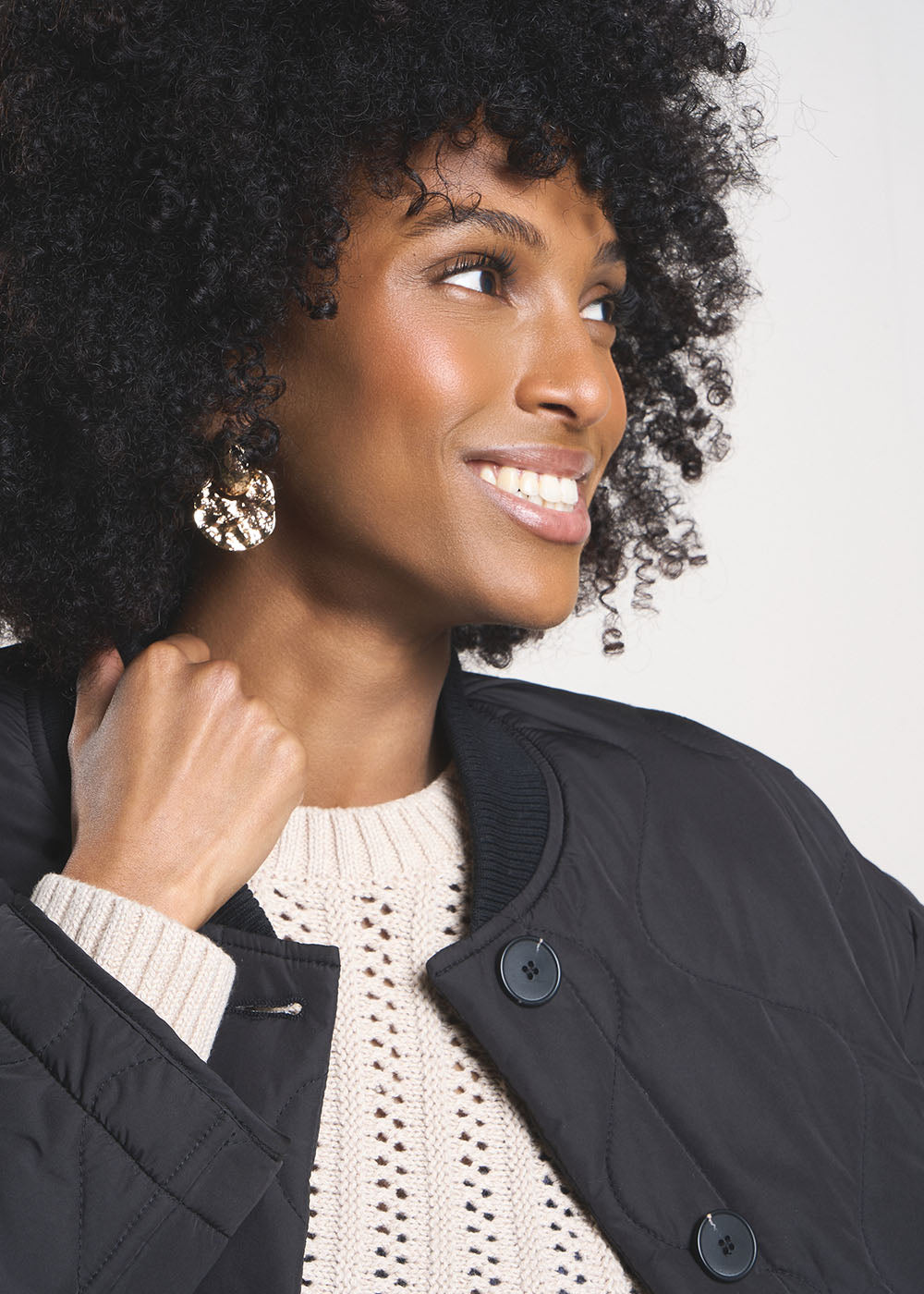 DARIOU Veste matelassée avec doublure intérieure à motif panthère - 4 - Sud Express - Sud Express