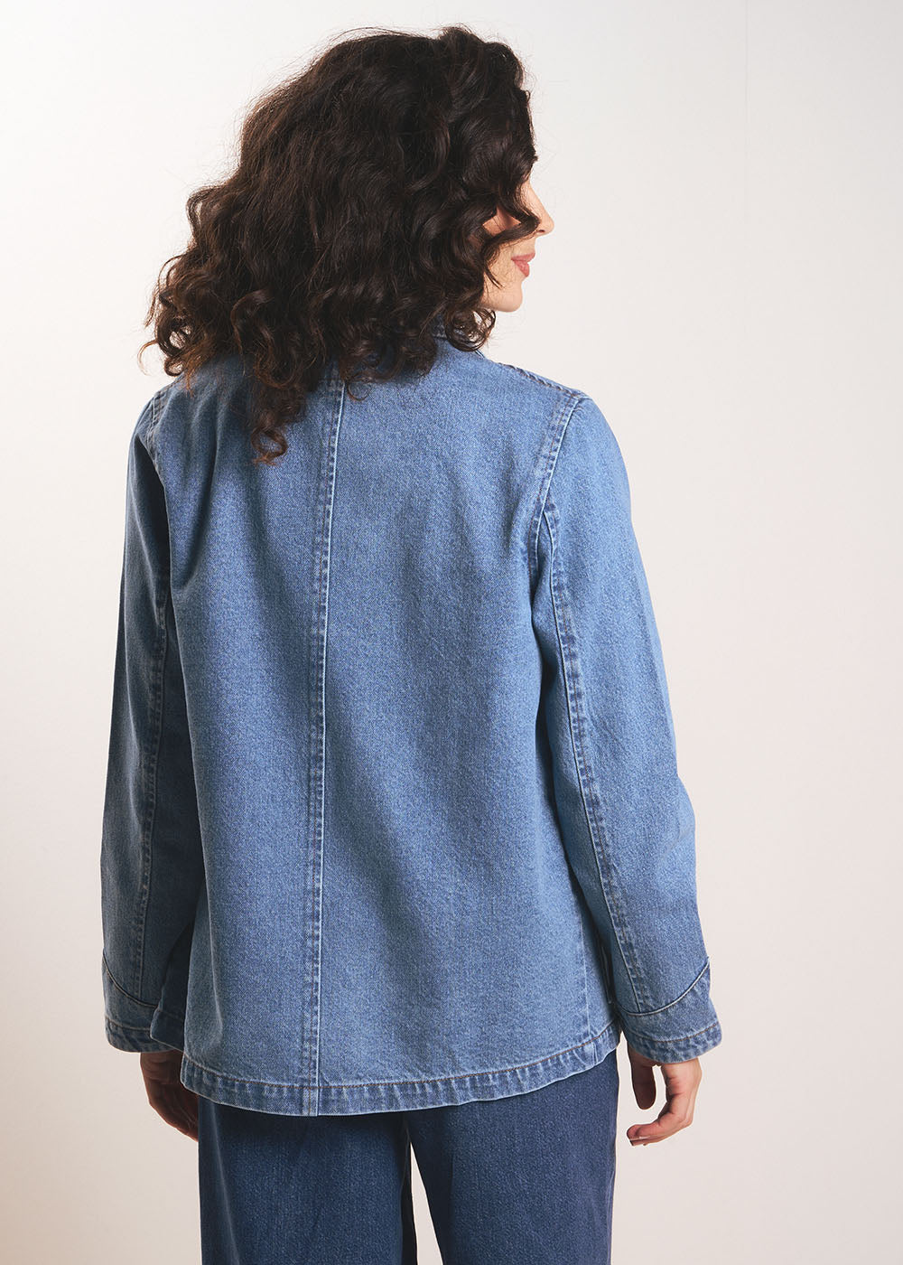 VERY Veste longue avec poches plaquées - 3 - Sud Express - Sud Express