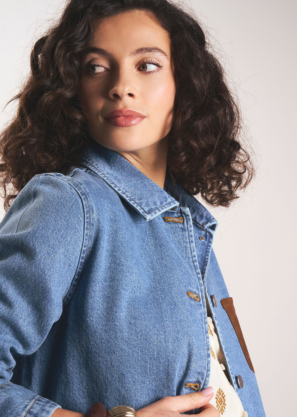 VERY Veste longue avec poches plaquées - 4 - Sud Express - Sud Express