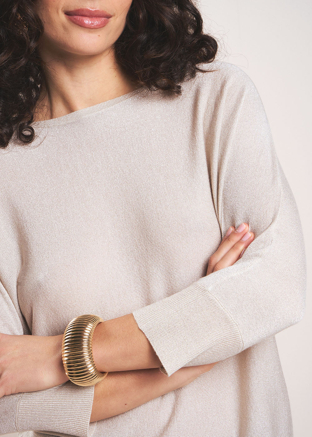 MATADOR Pull col rond avec fibres métallisées - 2 - Sud Express - Sud Express