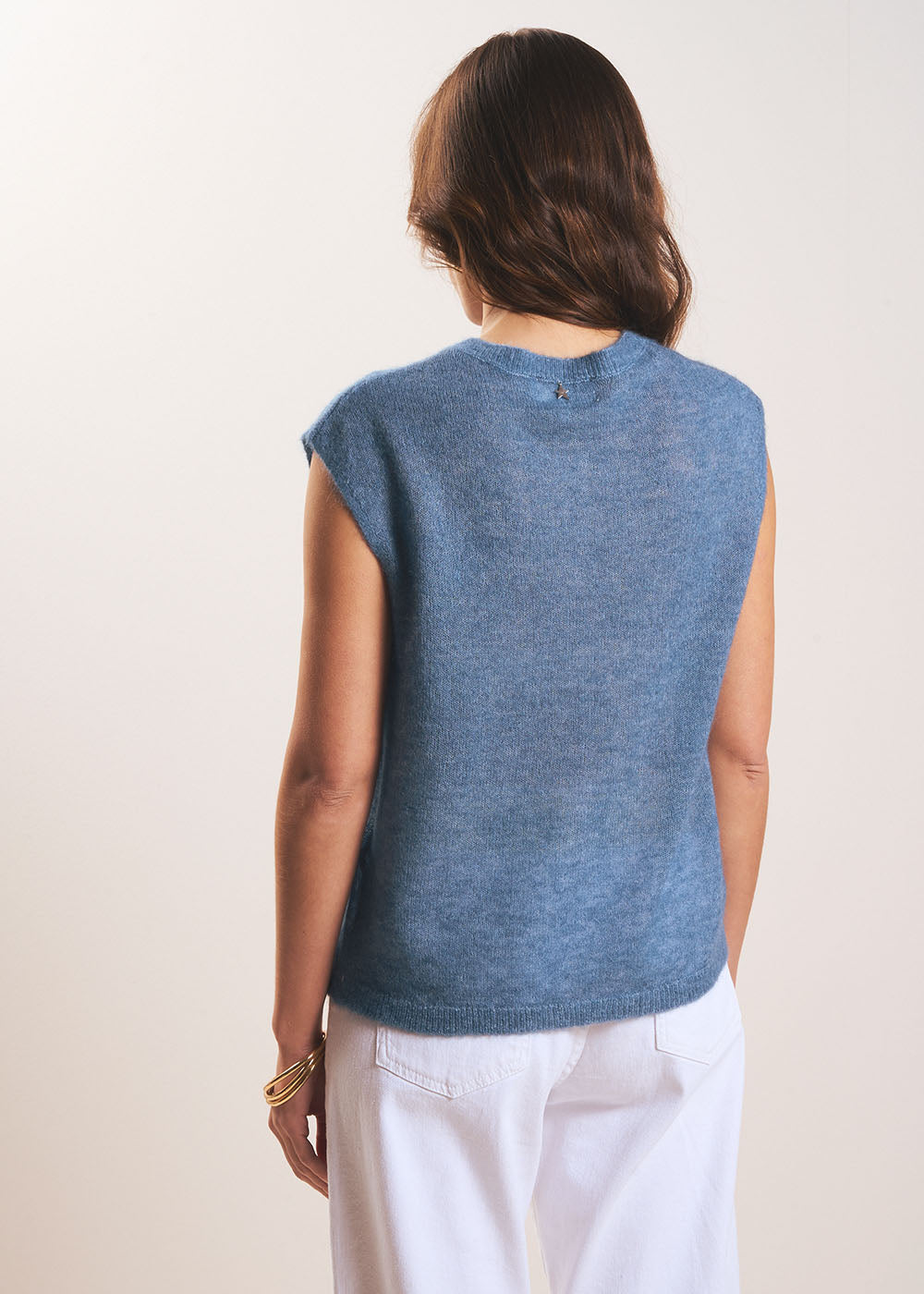 GILETTE Gilet sans manches et col rond - 3 - Sud Express - Sud Express