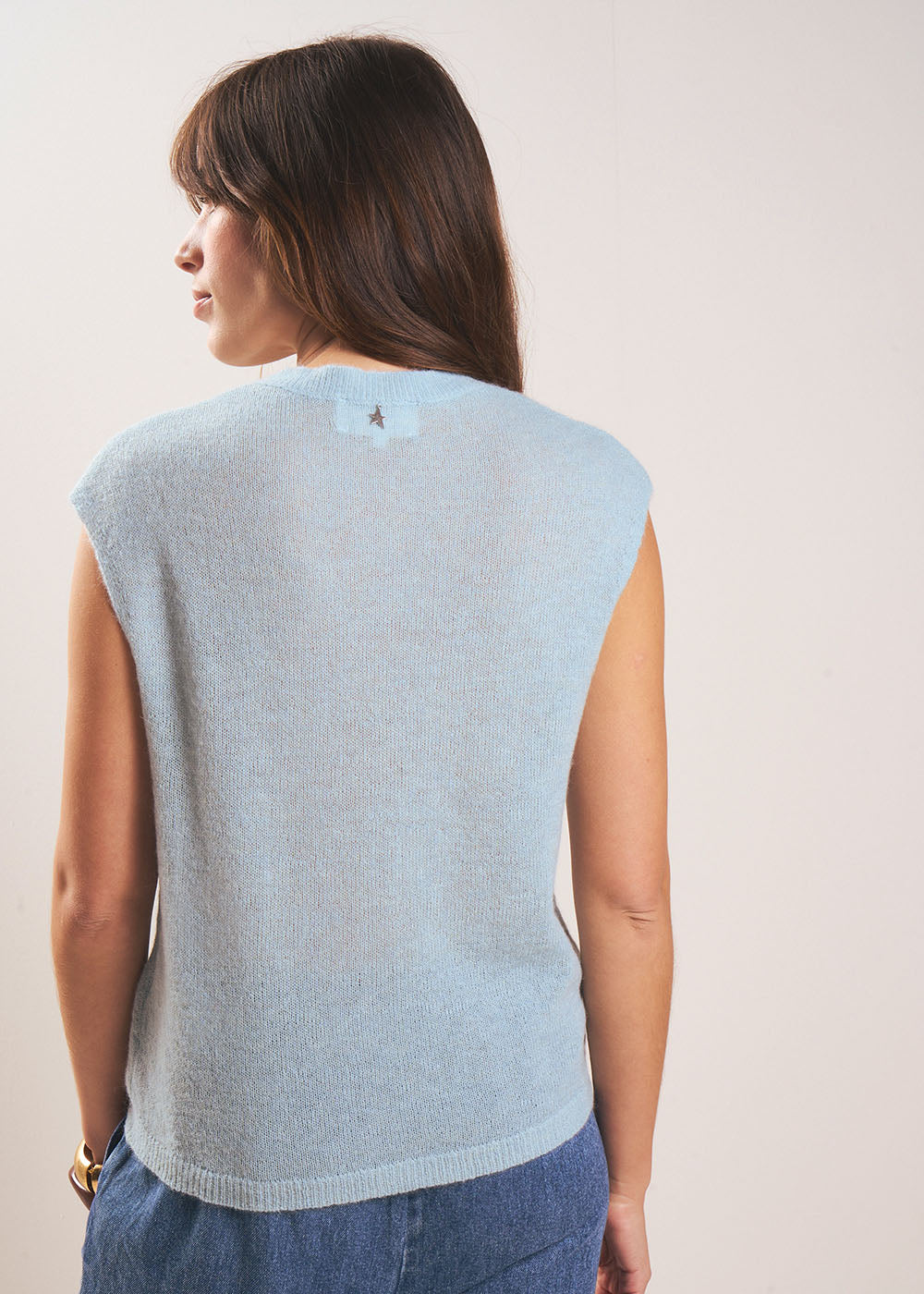 GILETTE Gilet sans manches et col rond - 3 - Sud Express - Sud Express