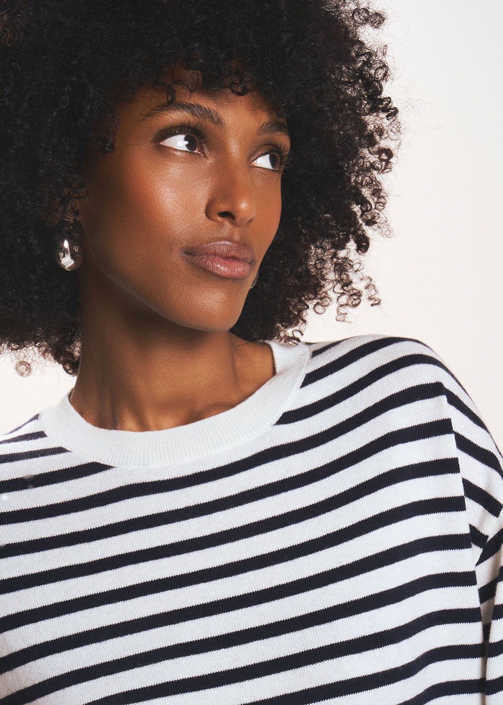 MANEYLI Pull rayé à col montant - 2 - Sud Express - Sud Express