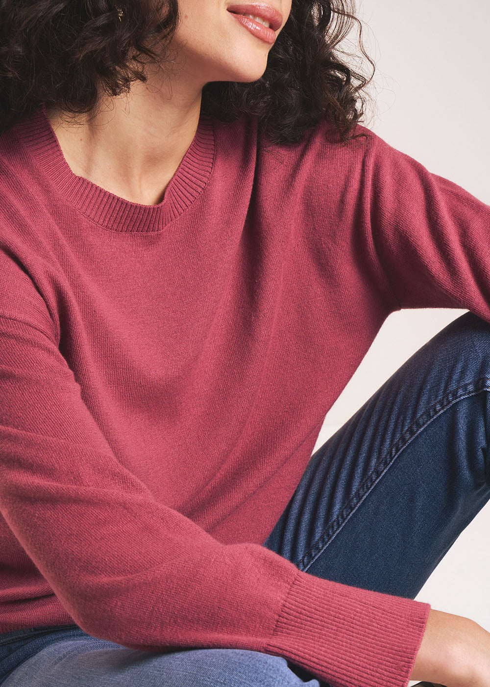 MANEYLA Pull col montant en coton laine - 2 - Sud Express - Sud Express
