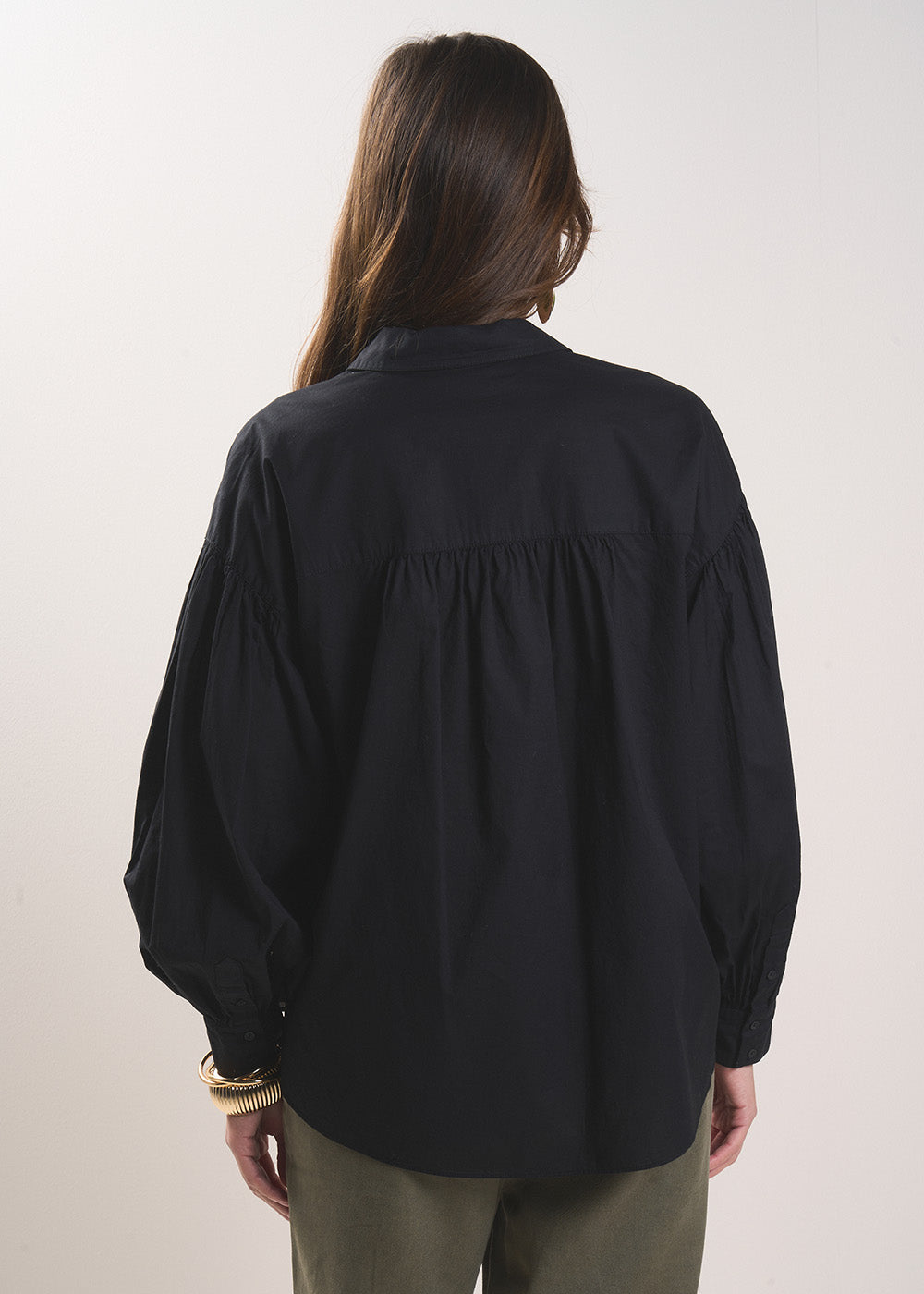 CATALIBA Chemisier en voile de coton à manches longues - 3 - Sud Express - Sud Express