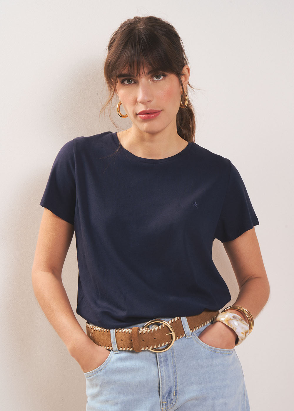 TIFY T-shirt col bateau - 1 - Sud Express - Sud Express