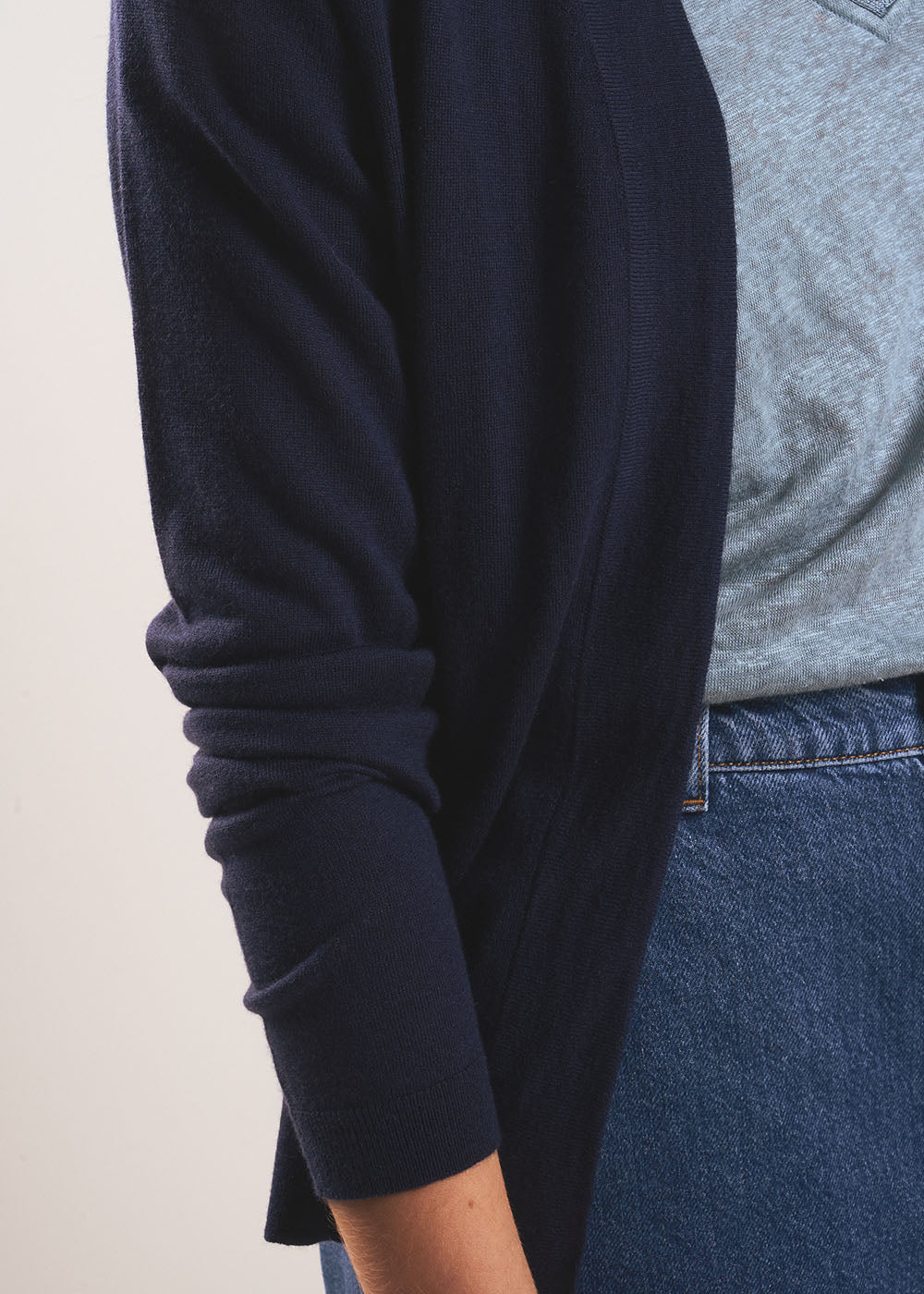 GALDY Gilet à manches longues sans boutons - 2 - Sud Express - Sud Express