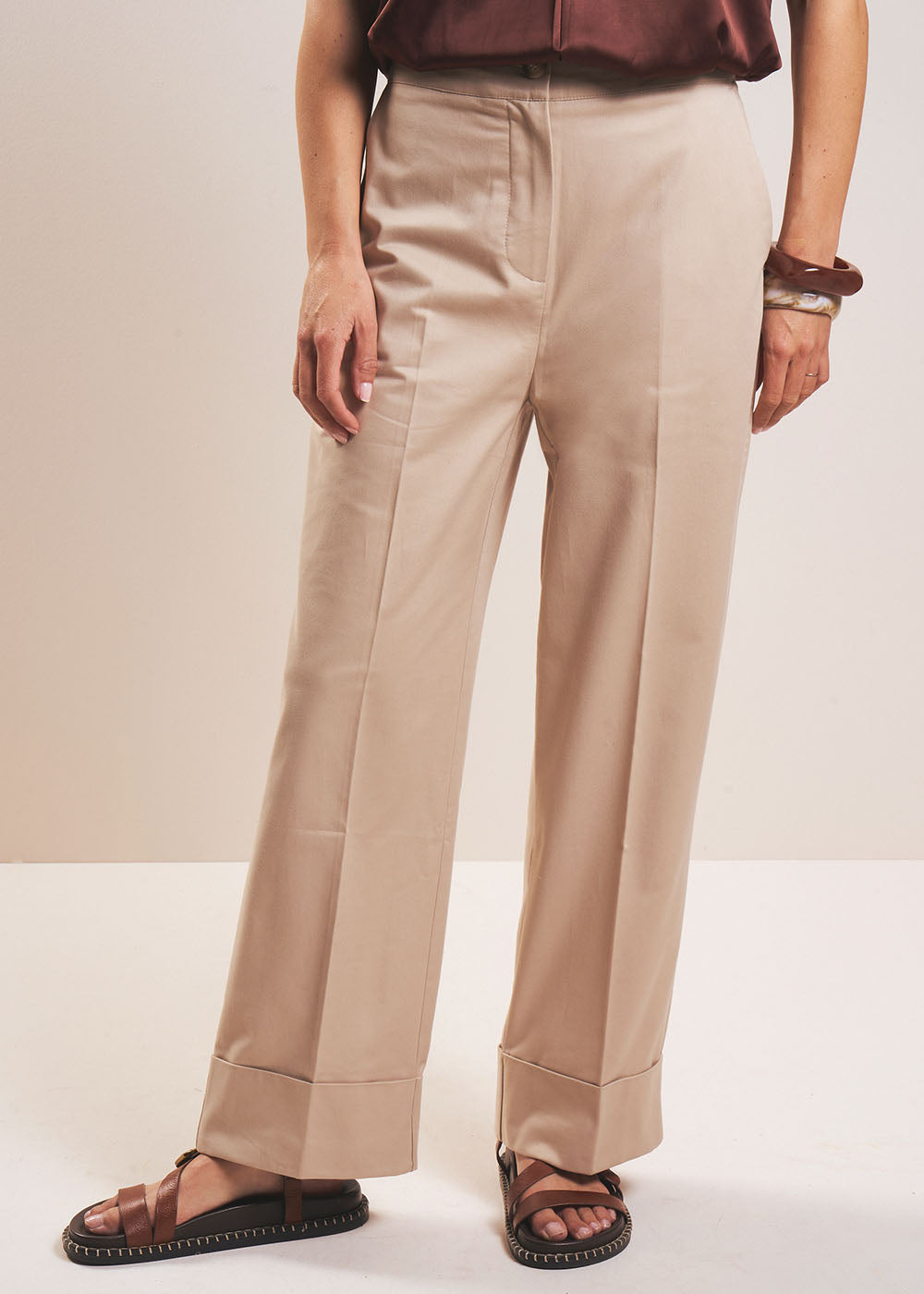 PAPILLE Pantalon droit taille haute - 2 - Sud Express - Sud Express