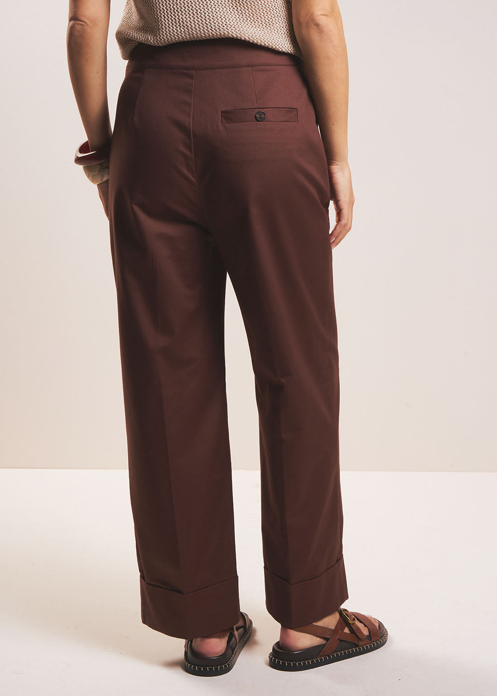 PAPILLE Pantalon droit taille haute - 3 - Sud Express - Sud Express