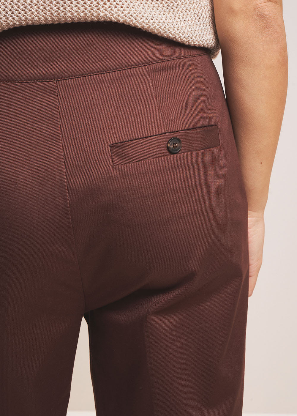 PAPILLE Pantalon droit taille haute - 4 - Sud Express - Sud Express