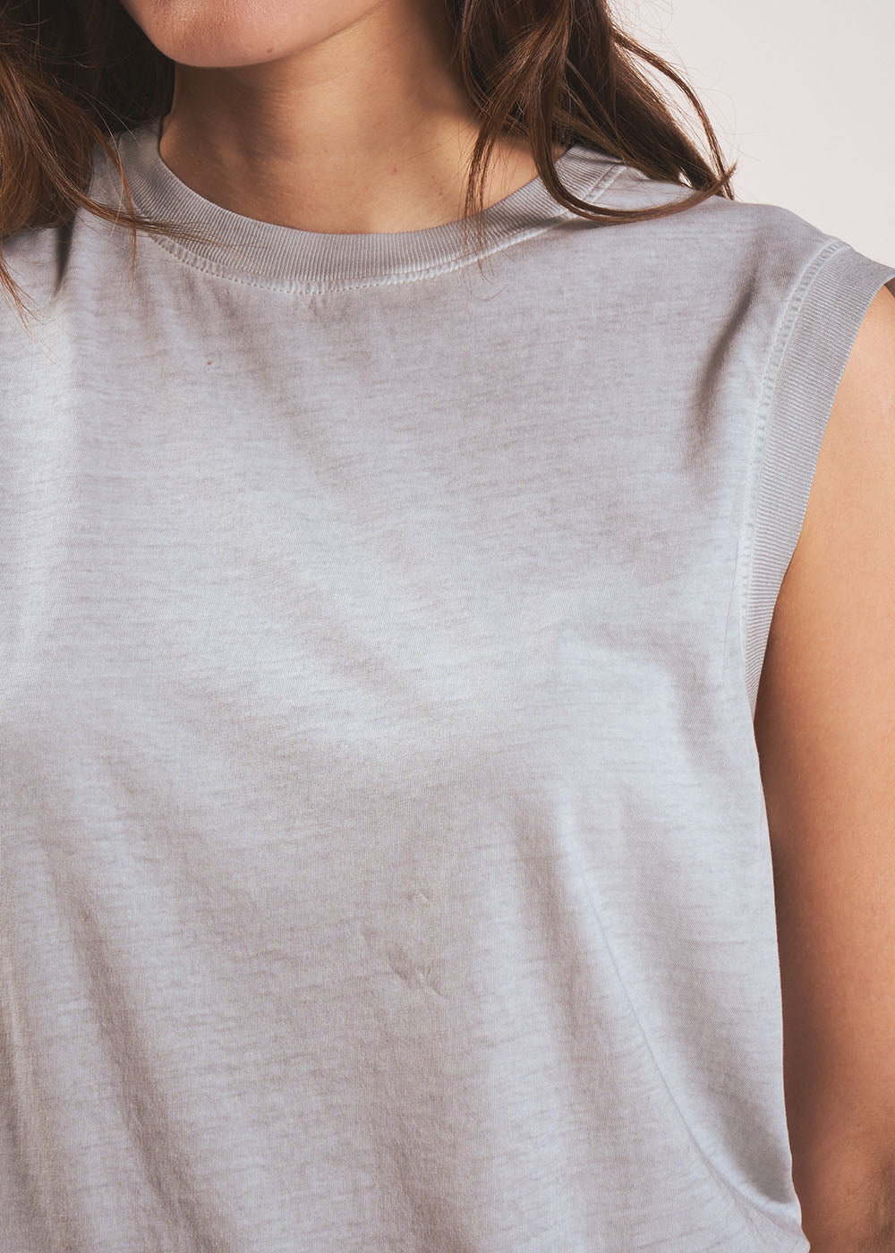 DIMBA Tee-shirt sans manches en coton - 2 - Sud Express - Sud Express