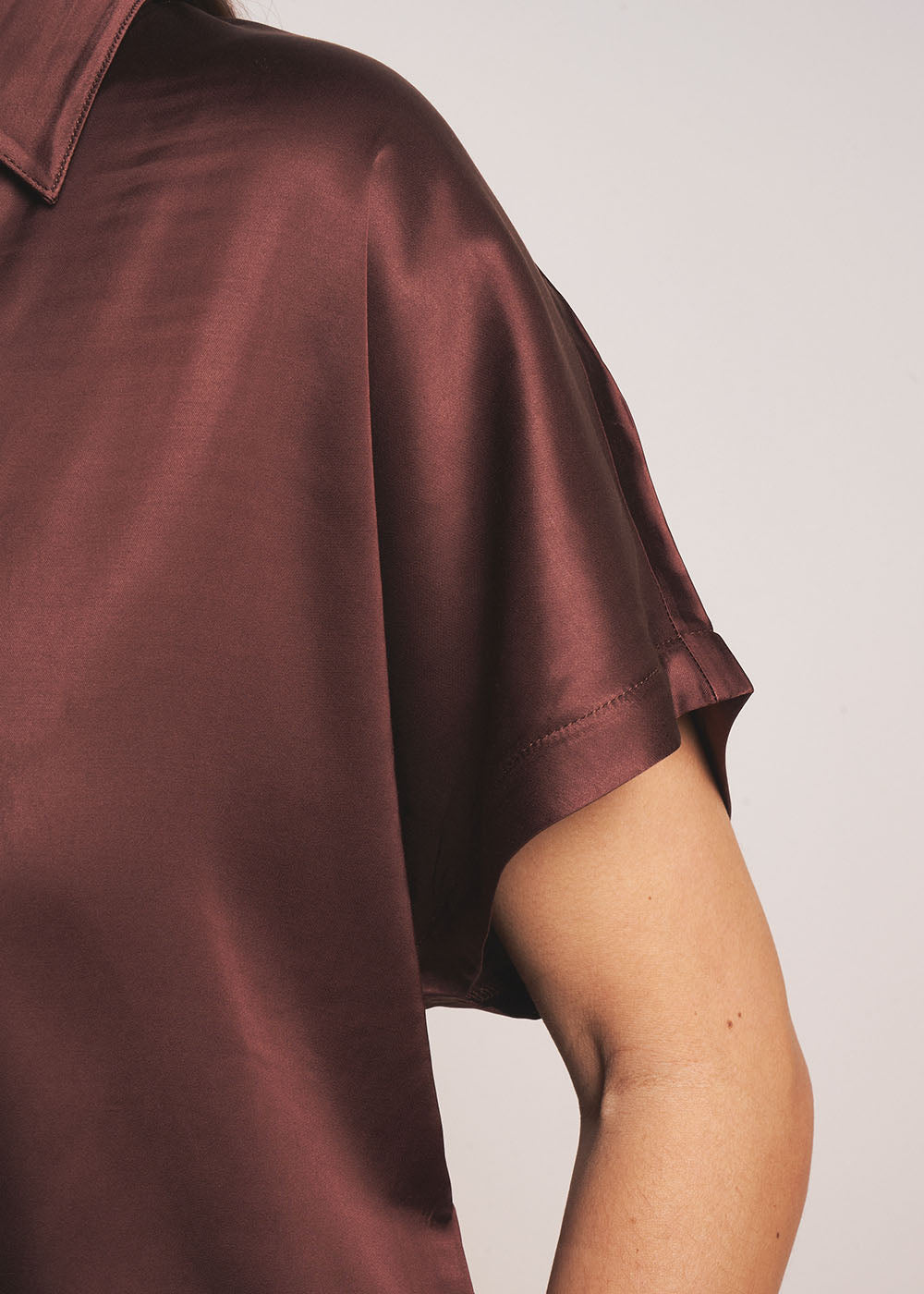 TOSKANO Blouse fluide satinée - 4 - Sud Express - Sud Express