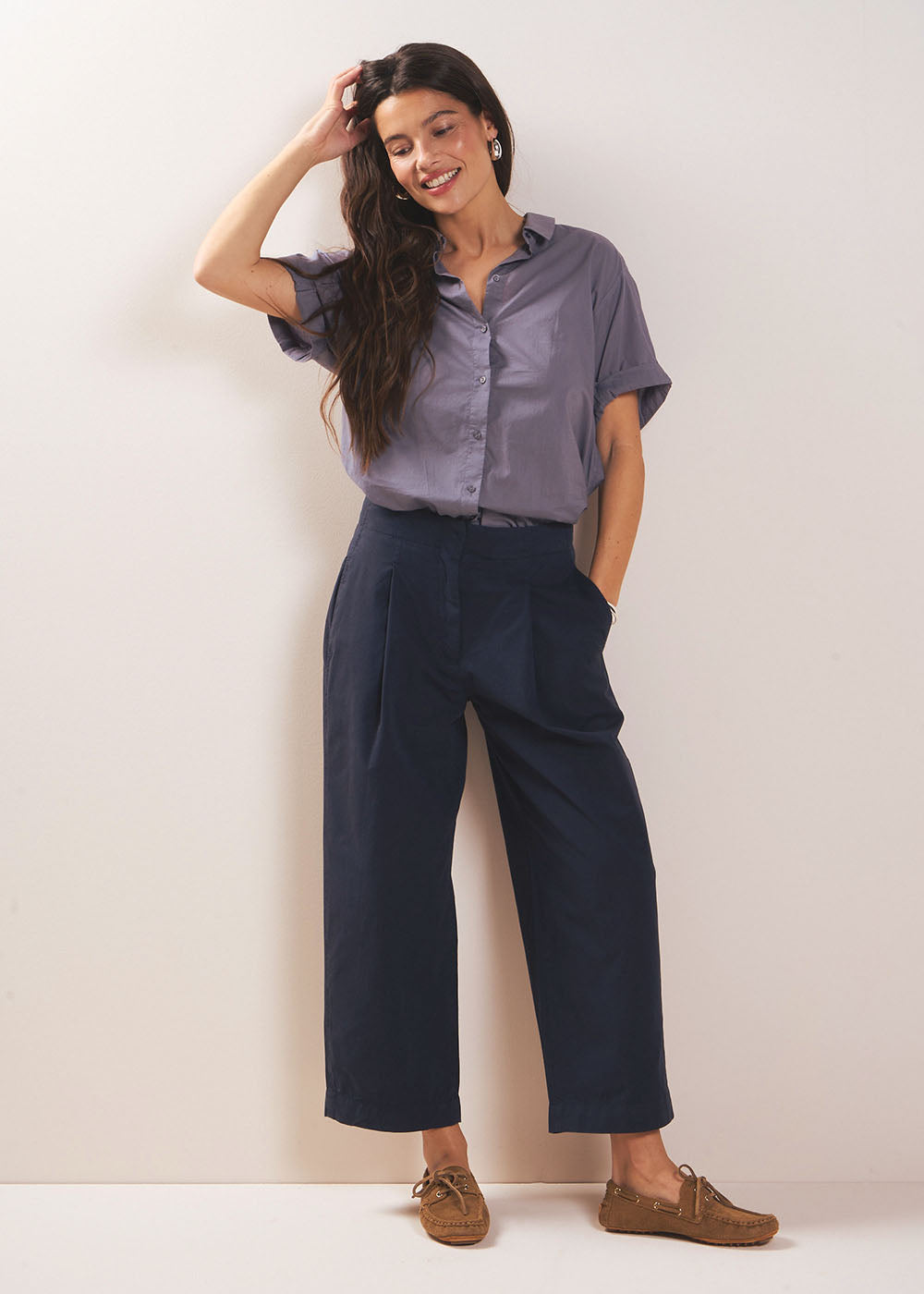 PAXOS Pantalon forme Barrel - 1 - Sud Express - Sud Express