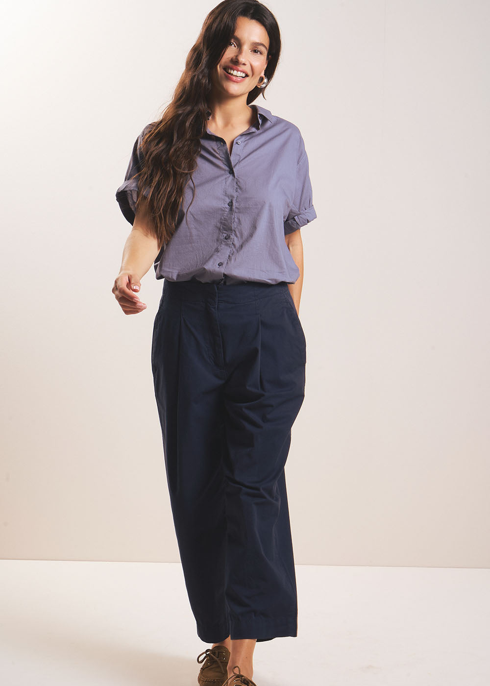 PAXOS Pantalon forme Barrel - 4 - Sud Express - Sud Express