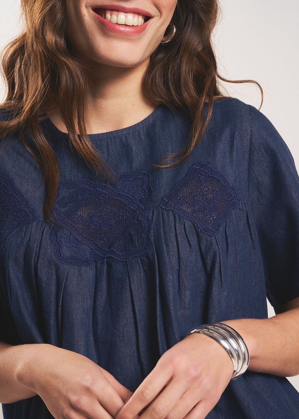 ROUMI Robe courte en denim - 2 - Sud Express - Sud Express
