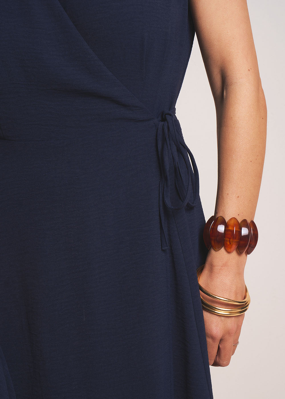 RAPAOLA Robe longue portefeuille fluide - 4 - Sud Express - Sud Express