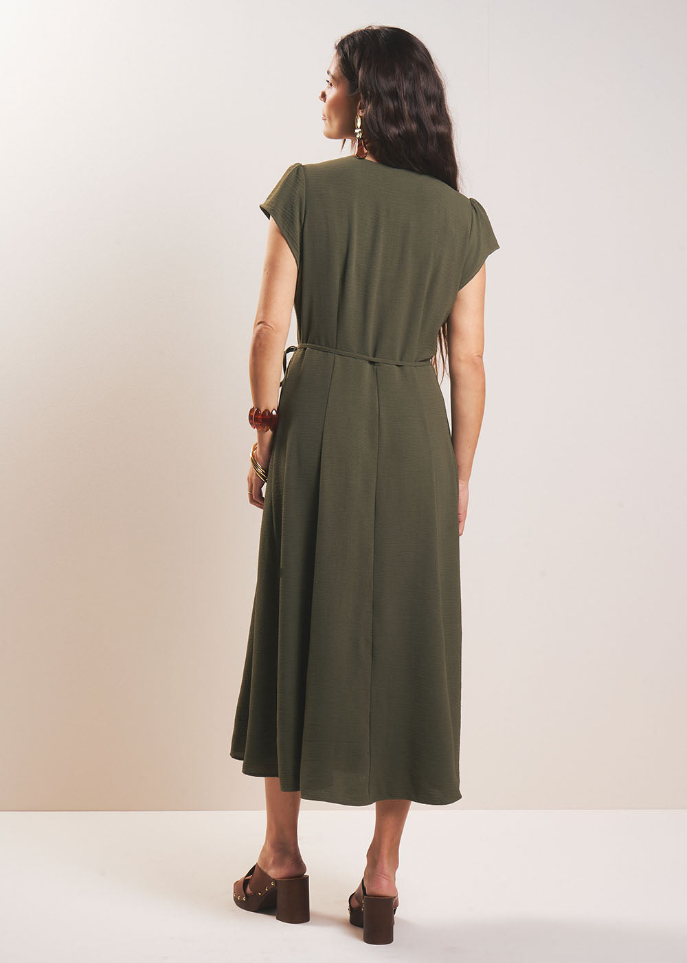 RAPAOLA Robe longue portefeuille fluide - 3 - Sud Express - Sud Express