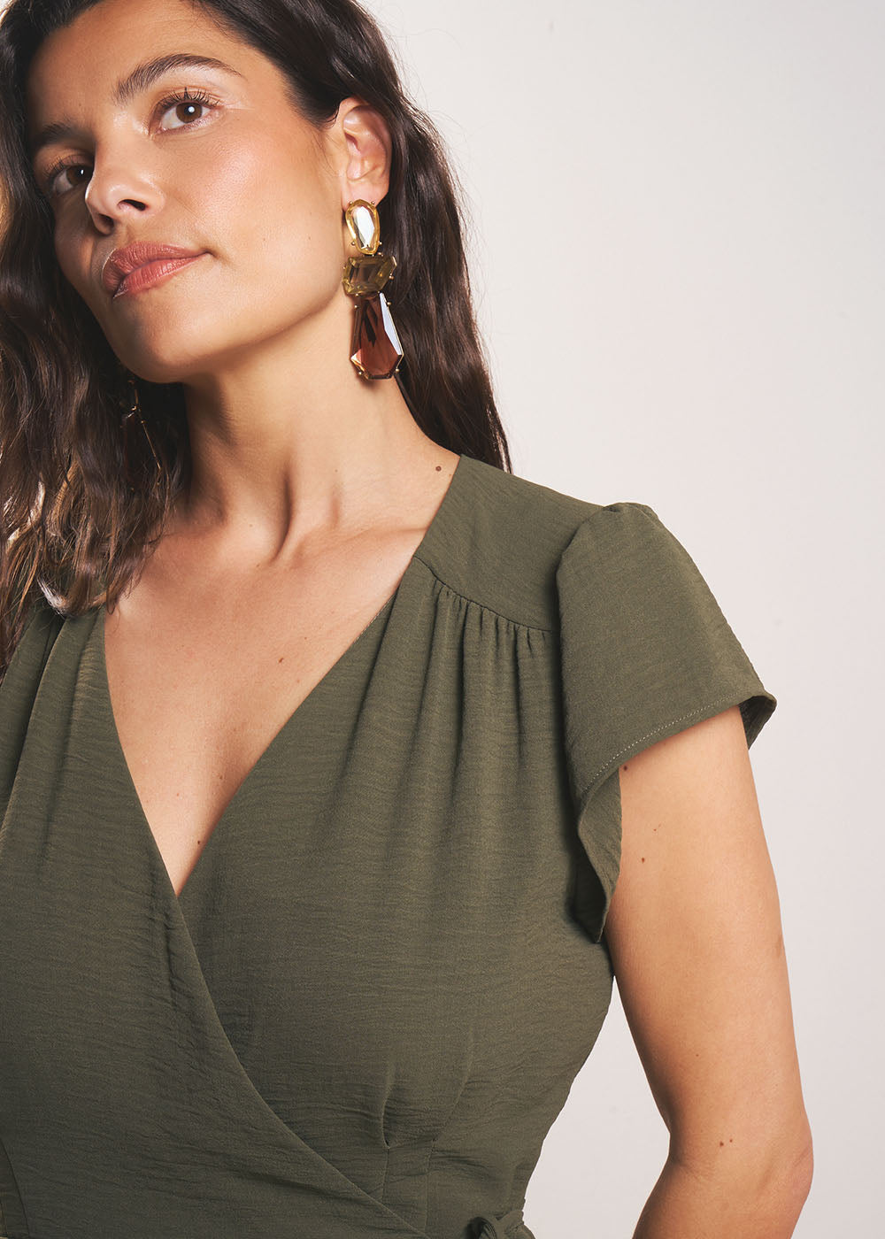 RAPAOLA Robe longue portefeuille fluide - 4 - Sud Express - Sud Express