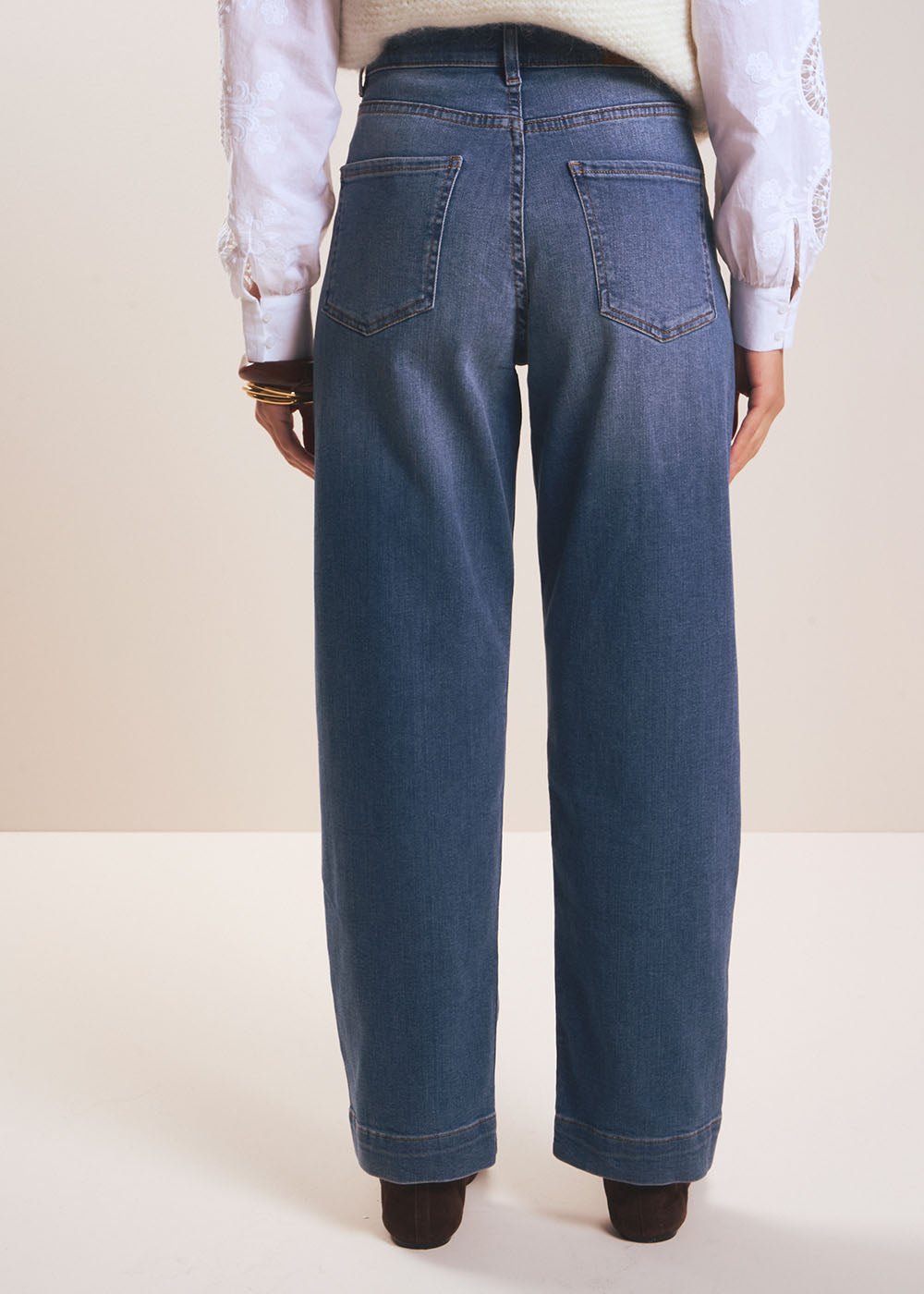 BLOOM Jean boyfriend à jambe large - 3 - Sud Express - Sud Express