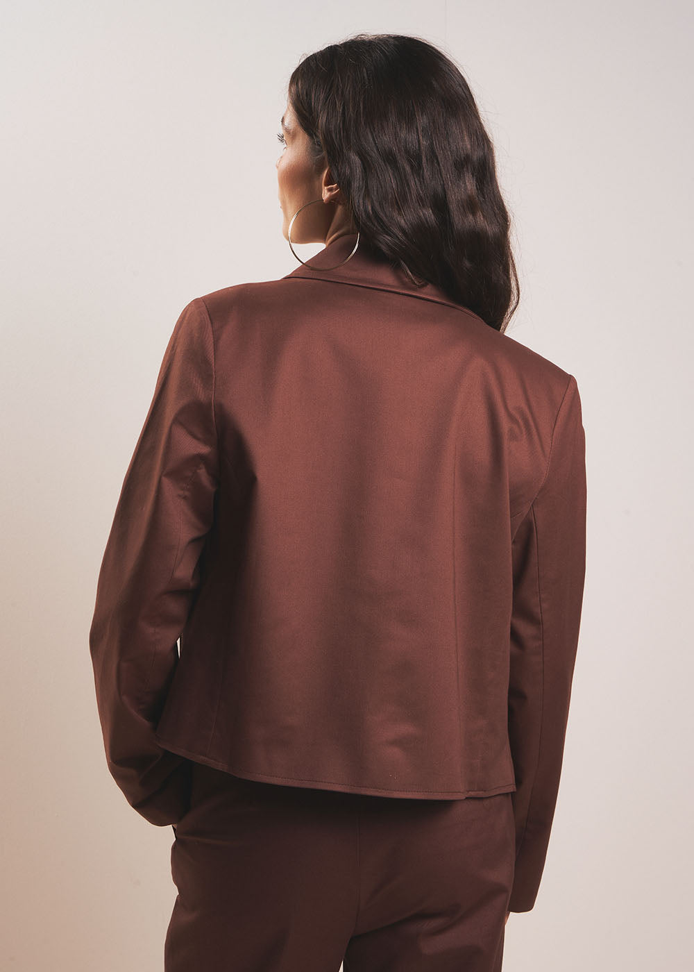 VEBORAH Veste courte boxy en coton - 3 - Sud Express - Sud Express