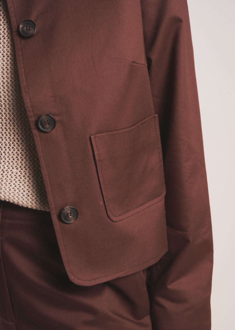 VEBORAH Veste courte boxy en coton - 4 - Sud Express - Sud Express