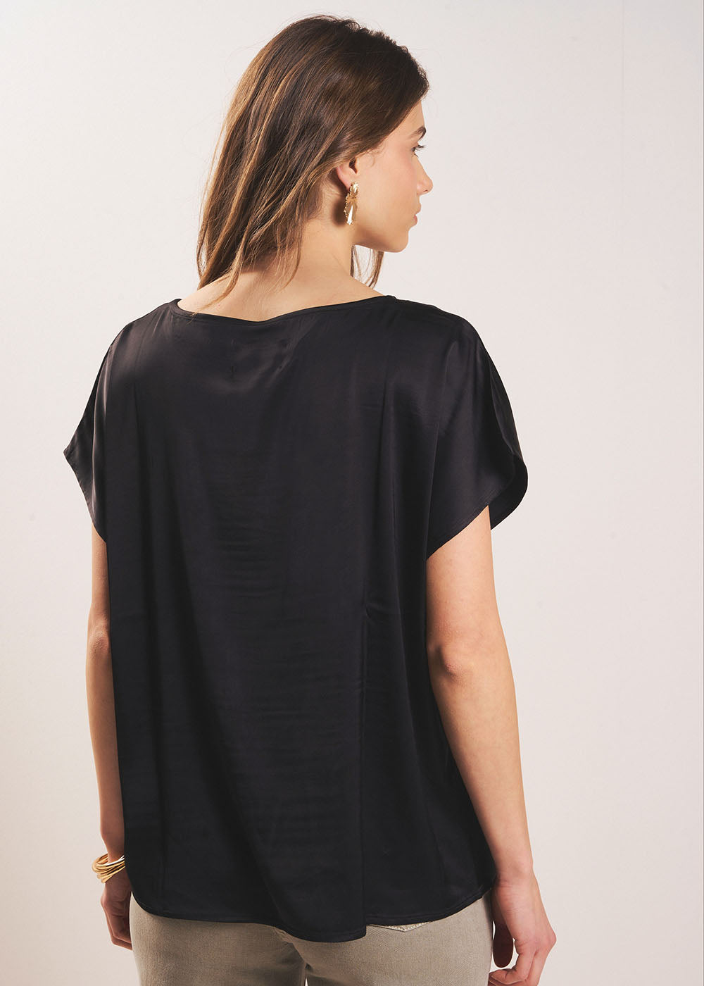 TAVILE T-shirt satiné - 3 - Sud Express - Sud Express