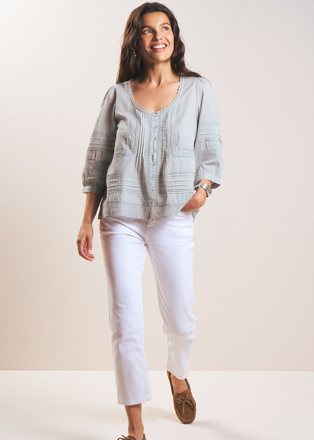 STELLA 7/8 Jean slim 7/8 à cinq poches - 1 - Sud Express - Sud Express