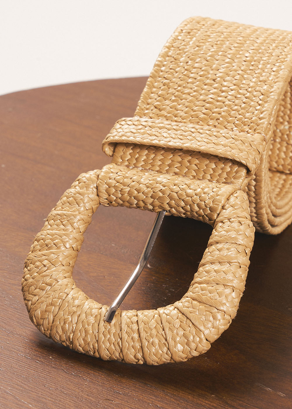 CANARIES Ceinture tressée à boucle large - 1 - Sud Express - Sud Express