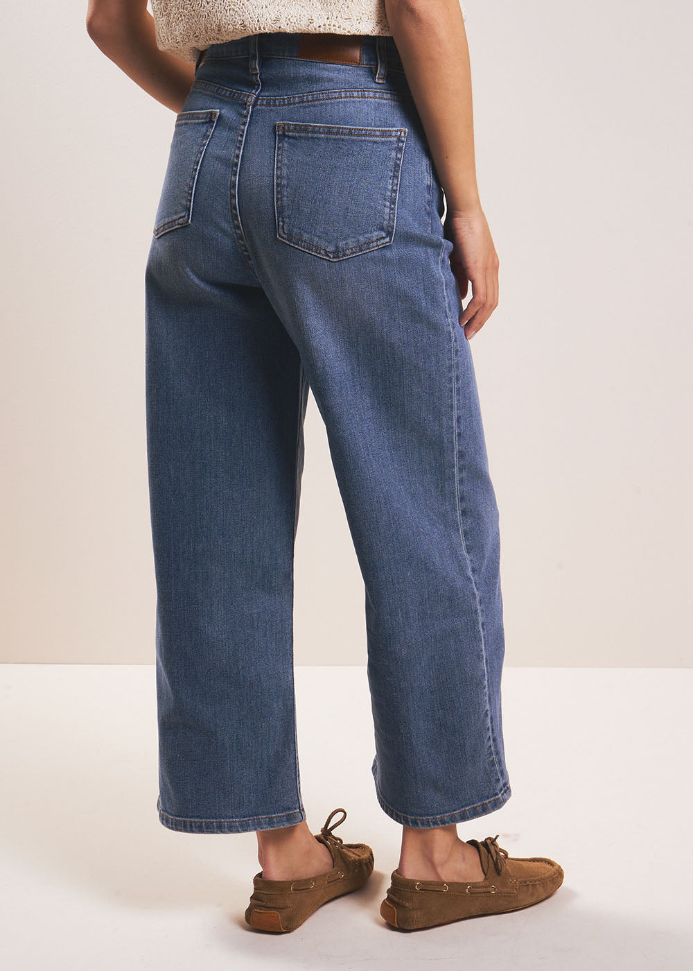 SUZY Jean taille haute coupe large 7/8 - 3 - Sud Express - Sud Express
