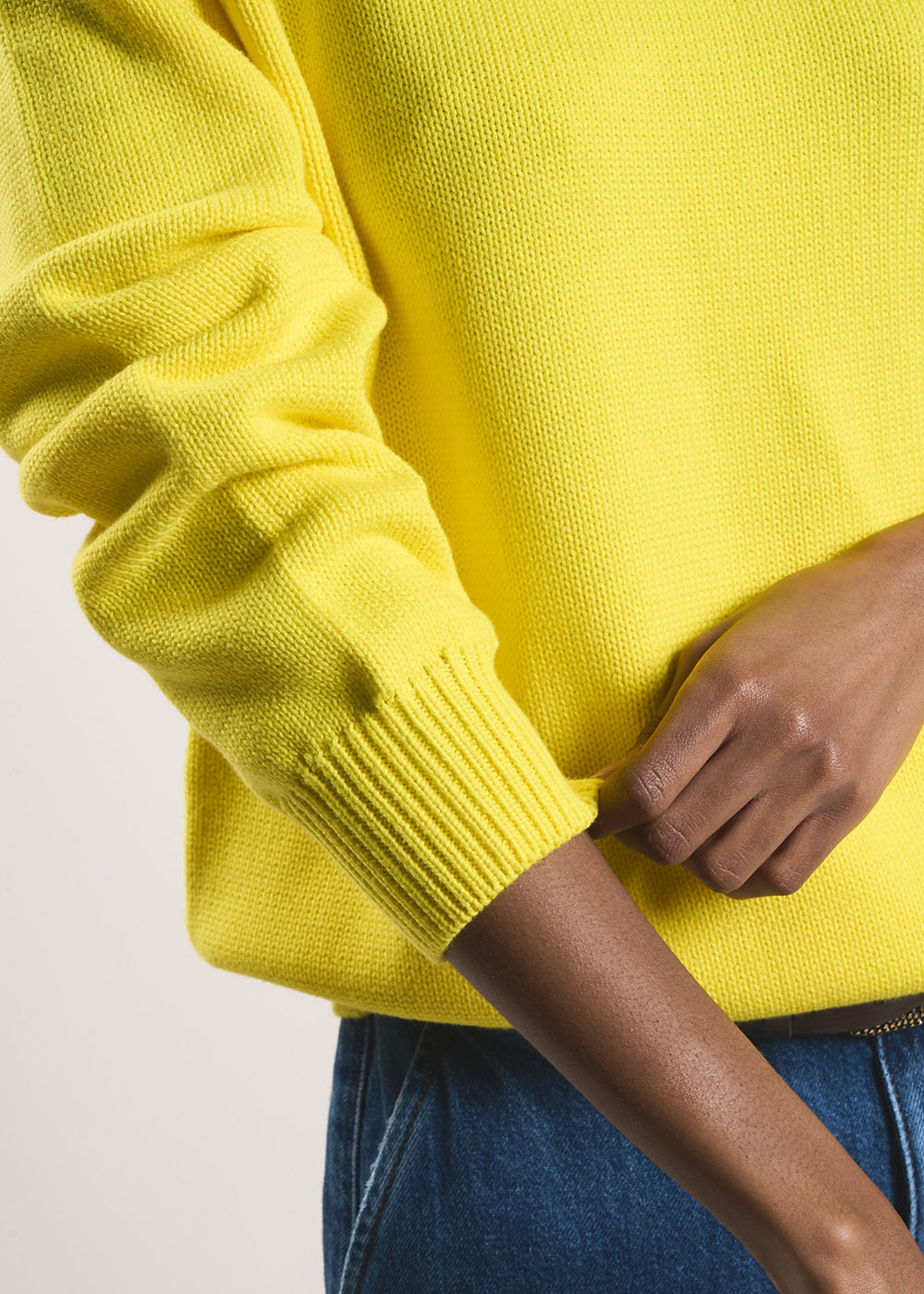 MOUNIALOU Pull col rond en coton - 4 - Sud Express - Sud Express