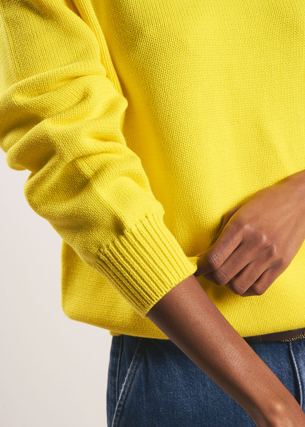 MOUNIALOU Pull col rond en coton - 4 - Sud Express - Sud Express